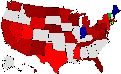 2006 Senate Endorsement Map