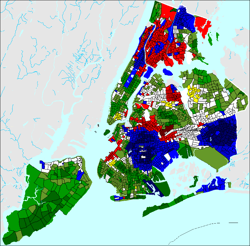 map of nyc boroughs. I think the race map of NYC