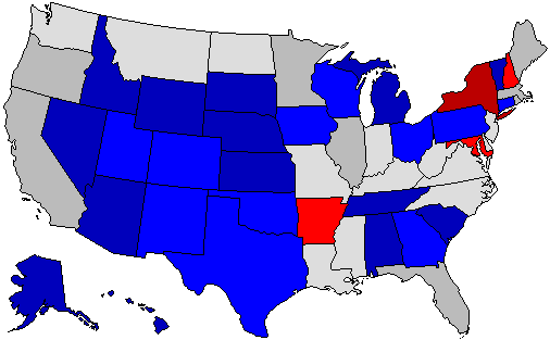 SouthernDem Map