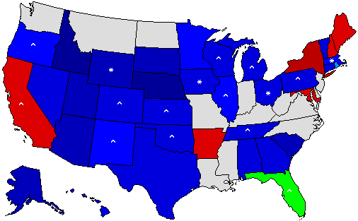 SouthernDem Map