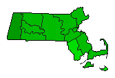 1964 Massachusetts County Map of General Election Results for Initiative