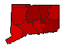 1994 Connecticut County Map of General Election Results for Attorney General