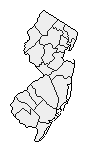 1996 New Jersey County Map of Republican Primary Election Results for President