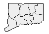 1996 Connecticut County Map of Republican Primary Election Results for President