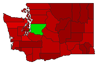 2002 Washington County Map of General Election Results for Referendum