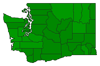 2003 Washington County Map of General Election Results for Initiative