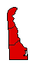 2004 Delaware County Map of Democratic Primary Election Results for Insurance Commissioner