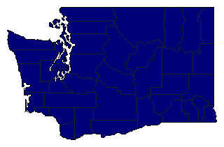 2004 Washington County Map of Republican Primary Election Results for State Auditor