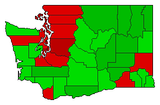 2005 Washington County Map of General Election Results for Initiative