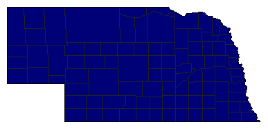 2006 Nebraska County Map of General Election Results for Attorney General