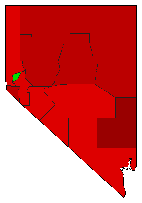 2006 Nevada County Map of General Election Results for Initiative