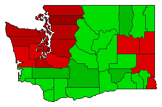 2006 Washington County Map of General Election Results for Initiative