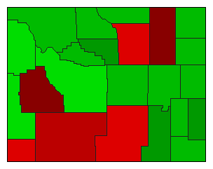 2006 Wyoming County Map of General Election Results for Referendum