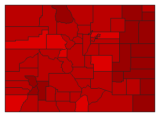 2006 Colorado County Map of General Election Results for Initiative