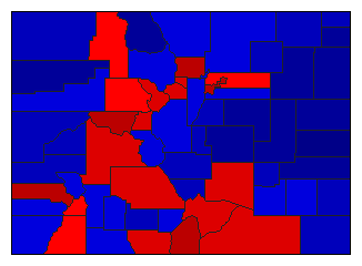 2006 Colorado County Map of General Election Results for Attorney General