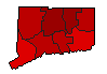 2006 Connecticut County Map of General Election Results for Comptroller General