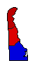 2008 Delaware County Map of General Election Results for Insurance Commissioner