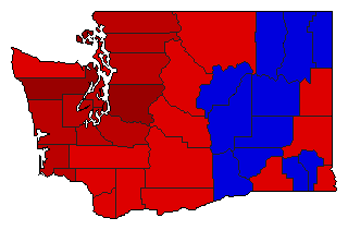 2008 Washington County Map of General Election Results for State Auditor
