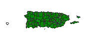 2012 Puerto Rico County Map of Republican Primary Election Results for President