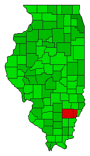 2014 Illinois County Map of General Election Results for Initiative