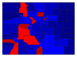 2014 Colorado County Map of General Election Results for Attorney General