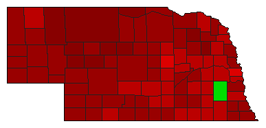 2016 Nebraska County Map of General Election Results for Referendum