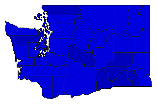 2016 Washington County Map of General Election Results for State Treasurer