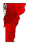 2020 Vermont County Map of General Election Results for Attorney General