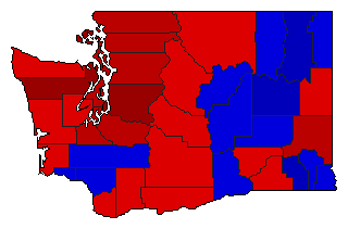 2020 Washington County Map of General Election Results for Insurance Commissioner