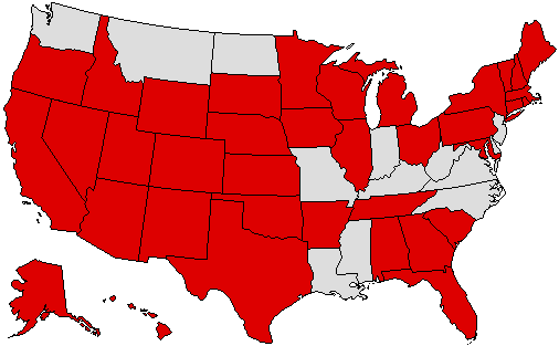 Roy Barnes 2010 Map