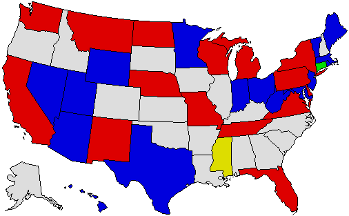 true democrat Map