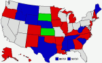 Landon1993 Endorsements Map