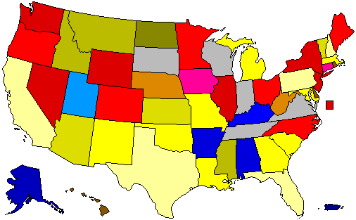 Mock Election Map