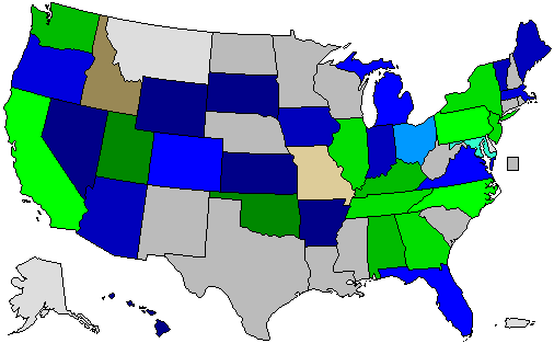 Mock Election 2020 Map