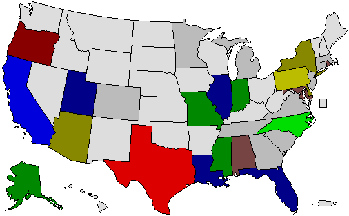 Mock Election 2024 Map