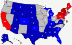 President Poll Map