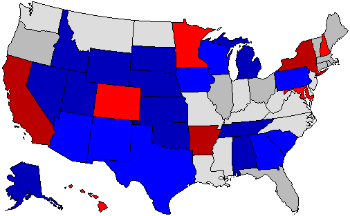 Political Lefty Map