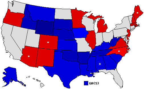 2020 U.S. Senate Compiled Prediction Map