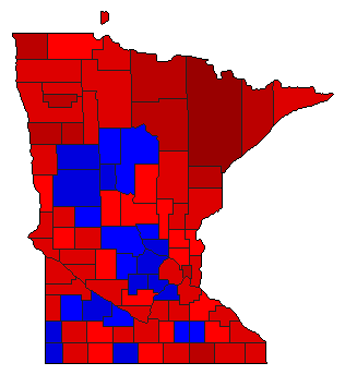 2006 Minnesota County Map of General Election Results for Attorney General