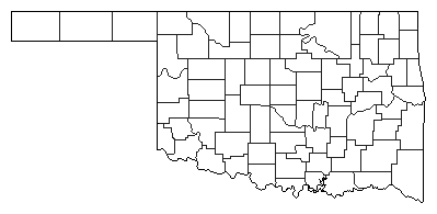 1907 Oklahoma County Map of General Election Results for Governor