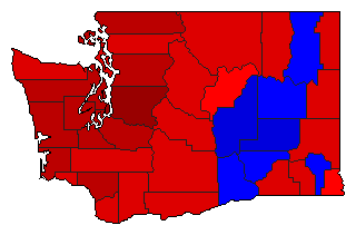 2004 Washington County Map of General Election Results for State Auditor