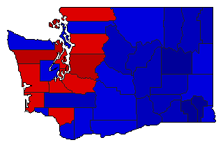 2012 Washington County Map of General Election Results for State Auditor