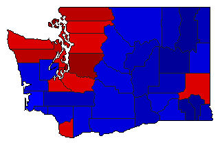 2020 Washington County Map of General Election Results for State Auditor