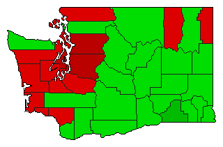 2005 Washington County Map of General Election Results for Initiative