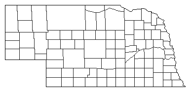 2016 Nebraska County Map of Democratic Primary Election Results for President