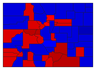 1948 Colorado County Map of General Election Results for Attorney General
