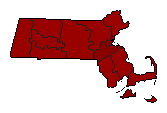 2002 Massachusetts County Map of General Election Results for State Auditor