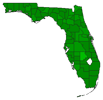 2004 Florida County Map of General Election Results for Referendum