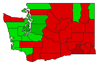 2005 Washington County Map of General Election Results for Initiative
