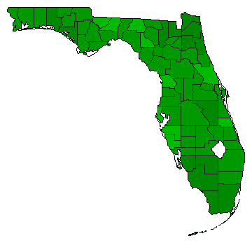 2006 Florida County Map of General Election Results for Referendum
